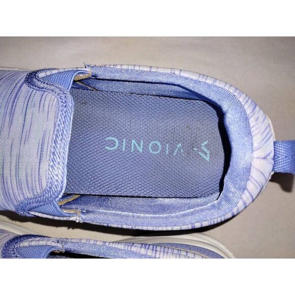 Vionic Womens Slip-on Sz 7 Blue Cushioned Comfort Active Sports Walking Support - Picture 8 of 9